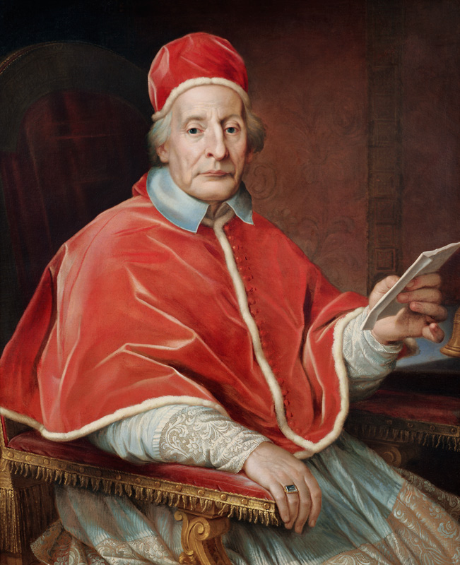 Portrait of Pope Clement XII from Agostino Masucci