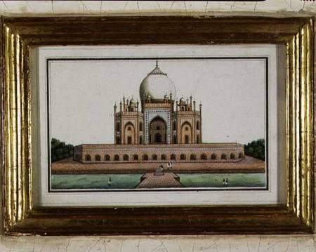 The Tomb of Humayan from Agra School