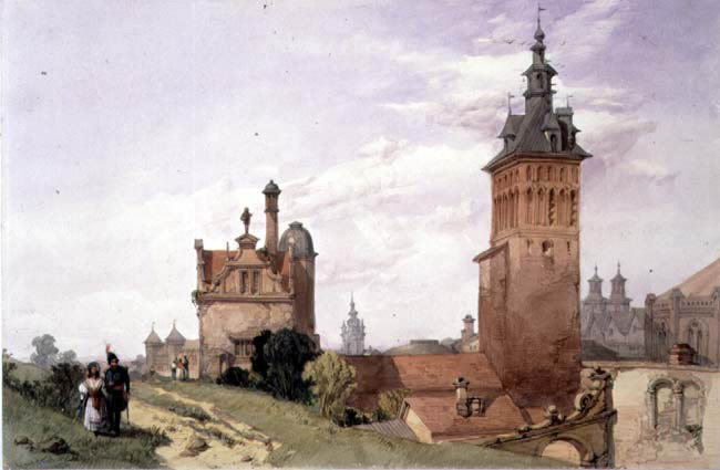 A View near Moscow from A.H. Vickers