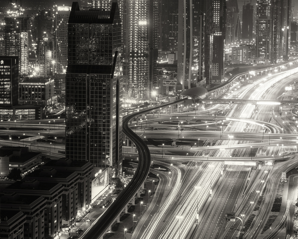 The light river of Dubai from Ahmed Thabet