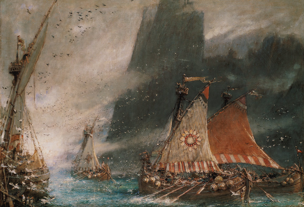 The Viking Sea Raiders from Albert Goodwin