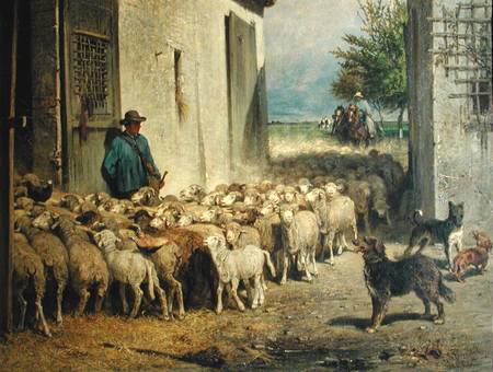 Return to the Sheepfold from Albert Heinrich Brendel