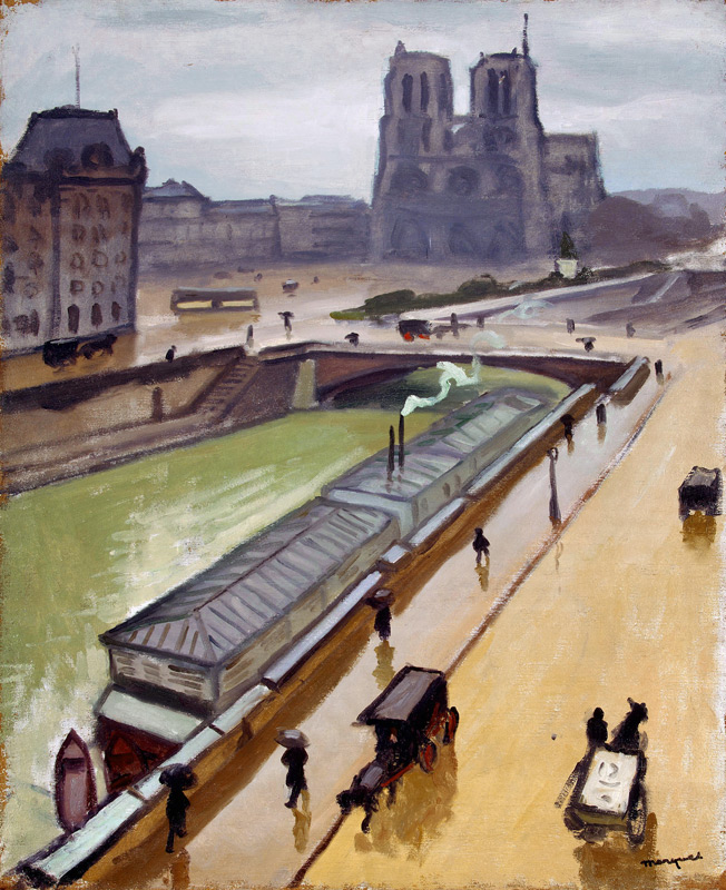 Regentag. Notre Dame de Paris from Albert Marquet