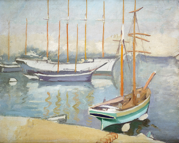 Segelboote in Marseille (Voiliers a Marseille) from Albert Marquet