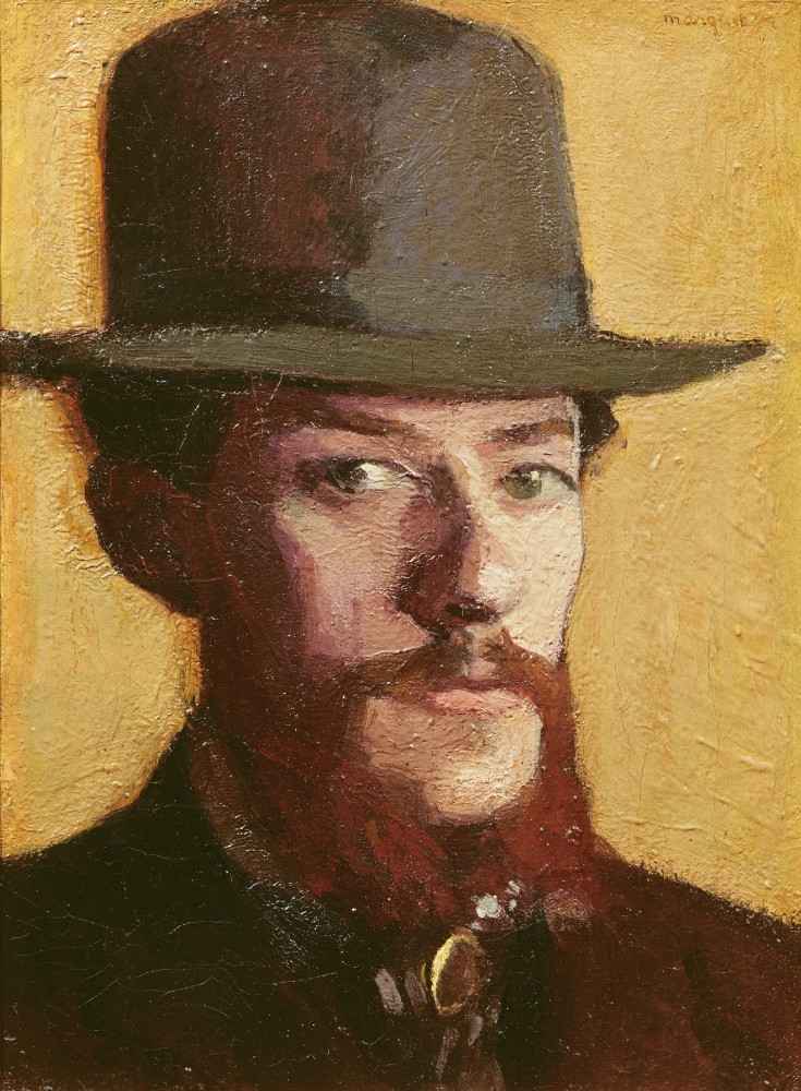 Portrait of Monsieur Mouliet in a Hat from Albert Marquet
