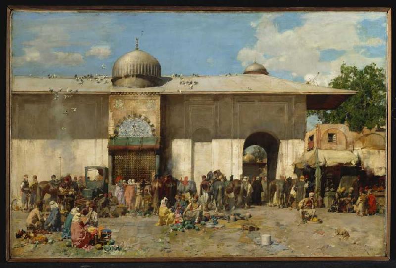 Orientalischer Markt from Alberto Pasini