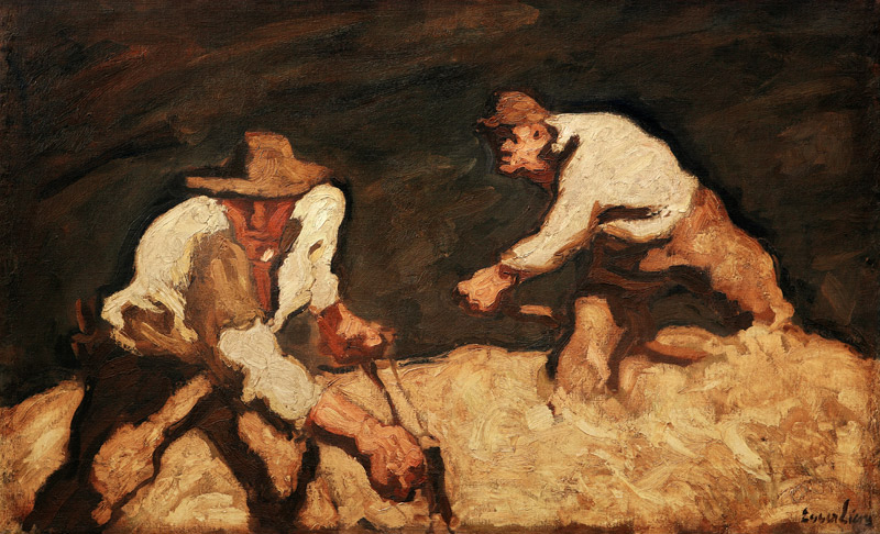 Reapers in a Gathering Storm from Albin Egger-Lienz