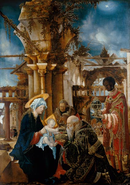 The adoration of the kings from Albrecht Altdorfer
