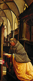 Passion/Sebastians altar into St. Florian Propst bricklayer, founder of the altar. from Albrecht Altdorfer