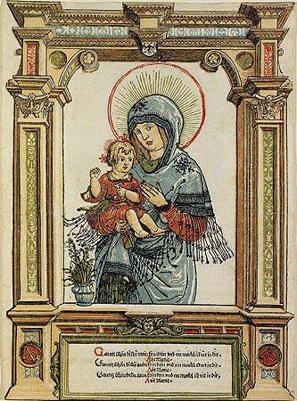 Beautiful Maria of Regensburg from Albrecht Altdorfer