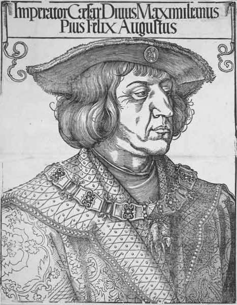 Kaiser Maximilian I from Albrecht Dürer