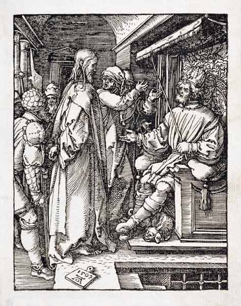 Christus vor Herodes from Albrecht Dürer