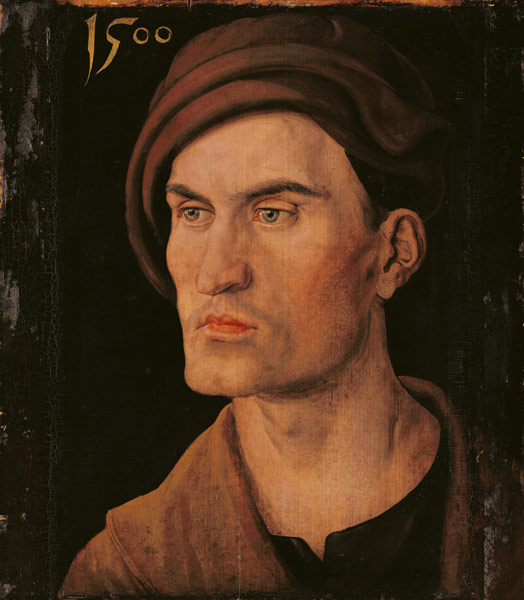 Portrait of a young man from Albrecht Dürer