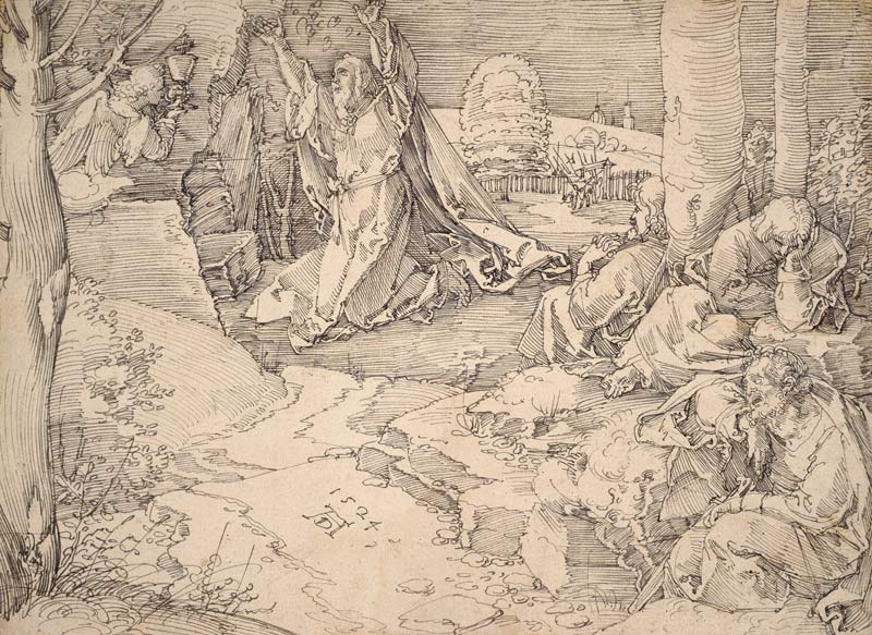 Agony in the Garden from Albrecht Dürer