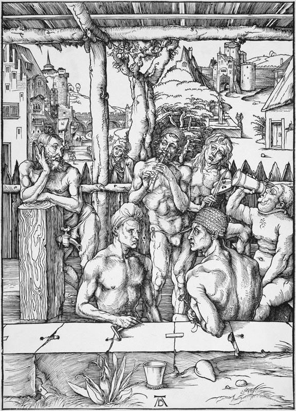 The Bath House from Albrecht Dürer