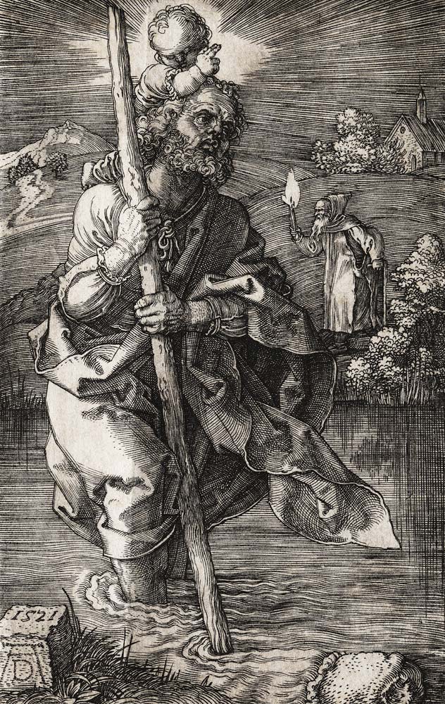 Der heilige Christophorus from Albrecht Dürer