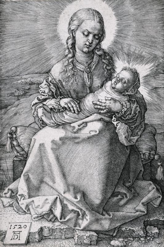 Die Jungfrau mit dem Wickelkind from Albrecht Dürer