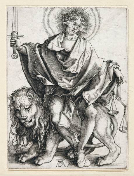 Die Sonne der Gerechtigkeit from Albrecht Dürer