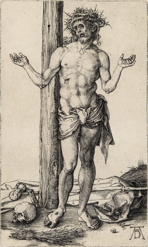 The Man of Sorrows with Arms Outstretched from Albrecht Dürer