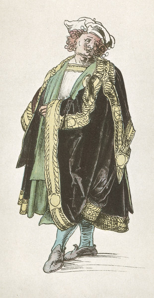 A.Dürer, Design for Court Dress / 1515 from Albrecht Dürer