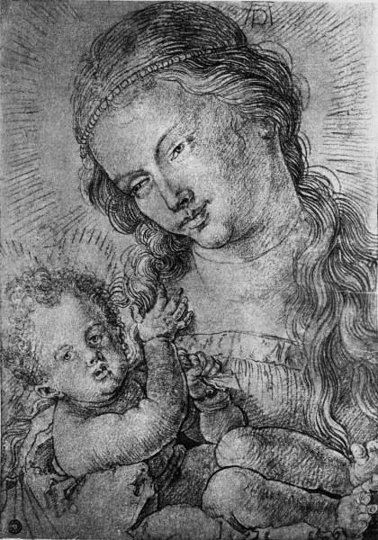 A.Dürer, Madonna and Child / c.1510/20 from Albrecht Dürer