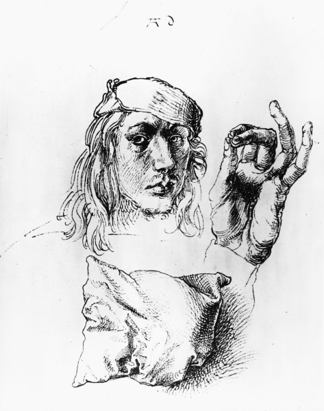 Albrecht Dürer / Self-portrait / c.1490 from Albrecht Dürer