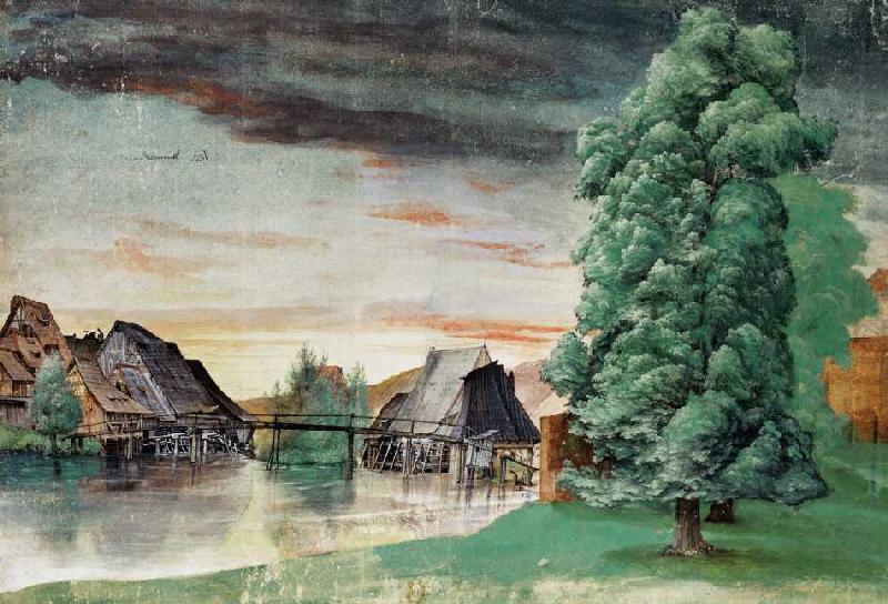 Die Weidenmühle from Albrecht Dürer