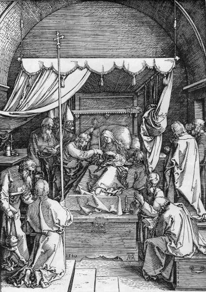 Dürer / Death of the Virgin / 1510 from Albrecht Dürer