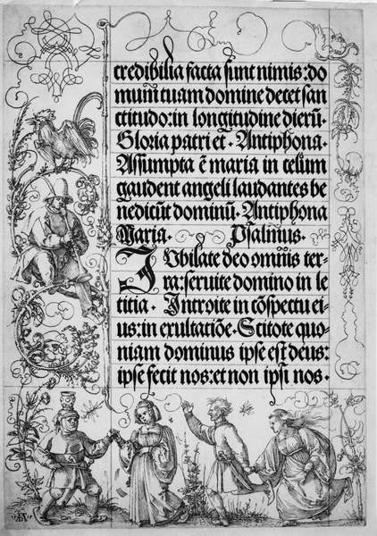Dürer, Prayer Book, Emperor Maximilian from Albrecht Dürer