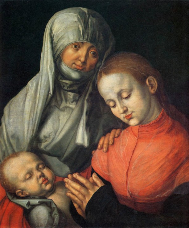 The Virgin and Child with Saint Anne from Albrecht Dürer