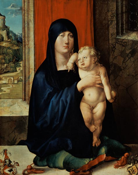 Madonna with child from Albrecht Dürer