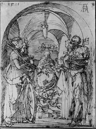 Maria mit Kind und Heiligen from Albrecht Dürer