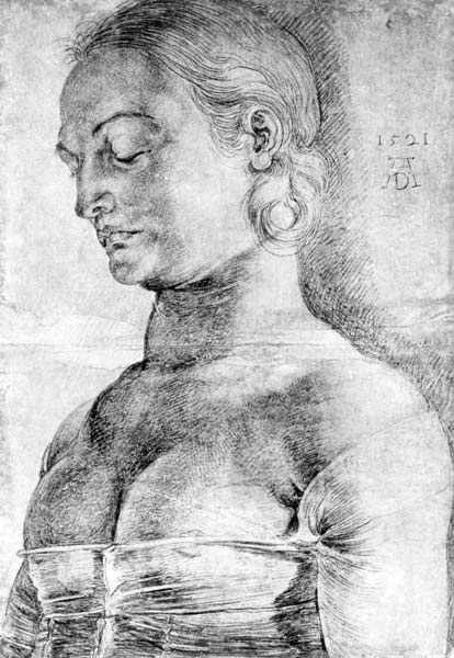 Saint Apollonia / Dürer / 1521 from Albrecht Dürer