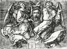 The cloth of Veronica / Dürer / 1513