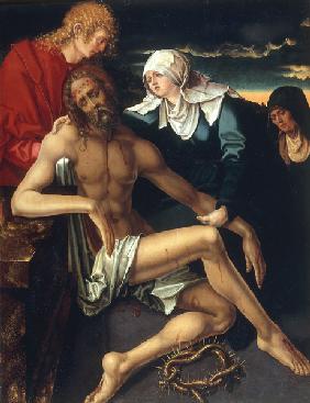 A.Dürer / Lamentation of Christ / Paint.