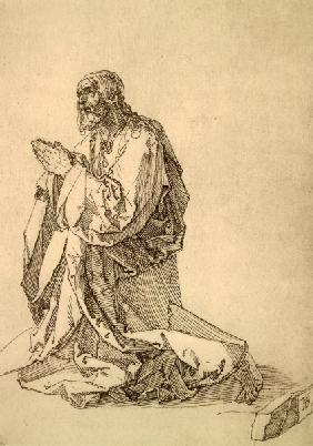 Christ on Mt. of Olives / Dürer / 1515