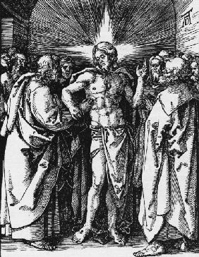 Doubting Thomas / Dürer / c.1510