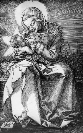Mary suckling the Child / Dürer / 1512
