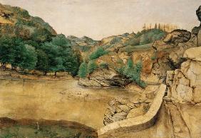 Path in the Alps, 1495 Wood Real Monaste
