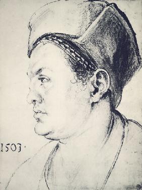 Willibald Pirckheimer / Draw.by Dürer