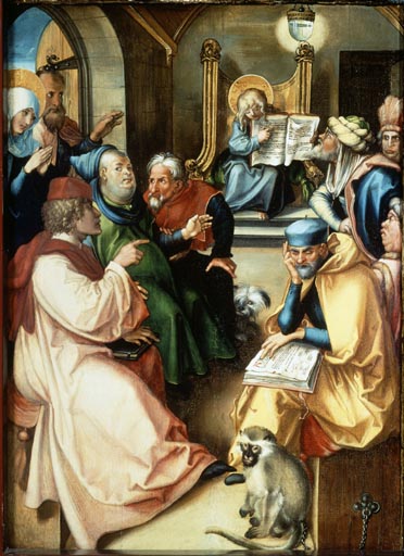 Der zwoelfjaehrige Jesus im Tempel from Albrecht Dürer