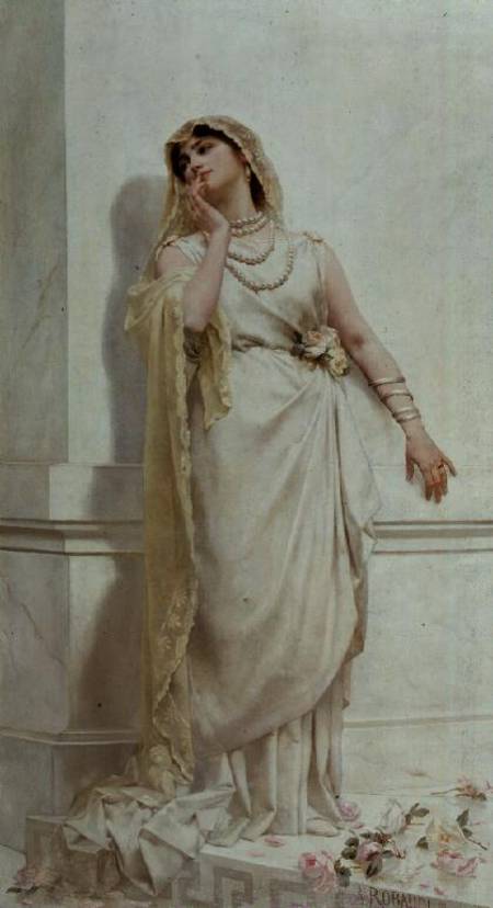 The Young Bride from Alcide Theophile Robaudi