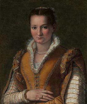 Portrait of Bianca Cappello, Second Wife of Francesco I de' Medici