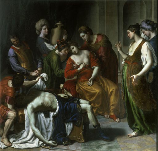 Tod der Kleopatra from Alessandro Turchi
