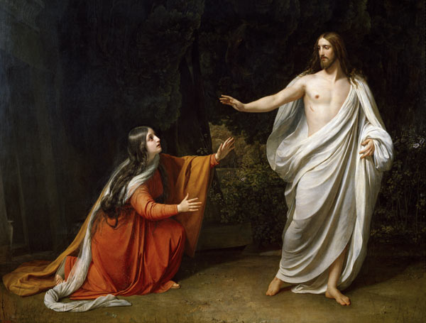 Noli me tangere from Alexander Andrejewitsch Iwanow