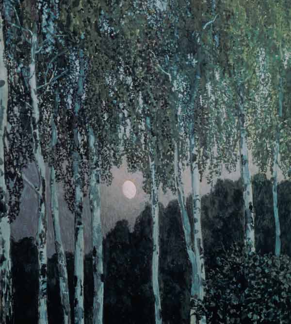 Birch Trees from Alexander Jakowlevitsch Golowin