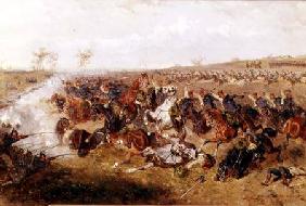 Hussars at the Battle of Schweinsschedl, Austria, 29th July 1866