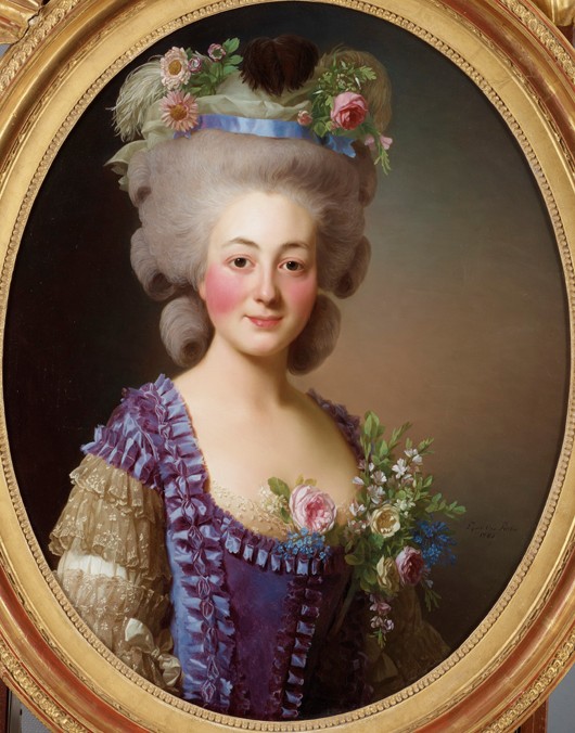 Portrait of Countess de Bavière-Grosberg from Alexander Roslin