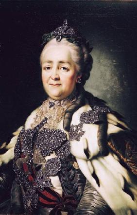 Portrait of Catherine II (1729-96) of Russia