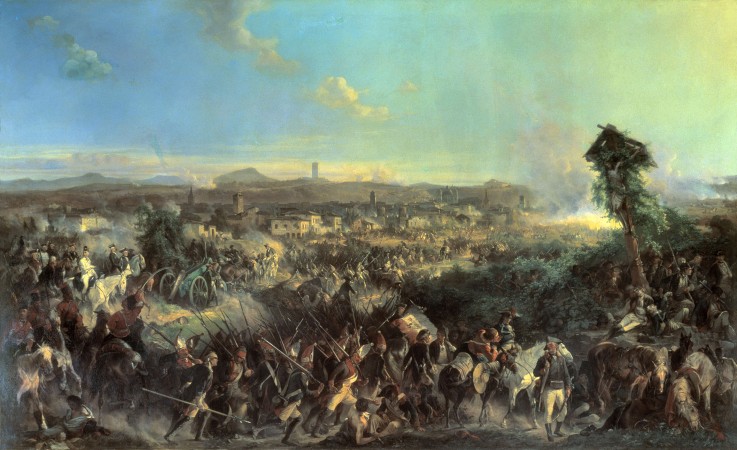 The Battle of Novi on August 15, 1799 from Alexander von Kotzebue